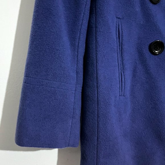 Calvin Klein Wool-Cashmere Double Breasted Pea Coat - Picture 11 of 17